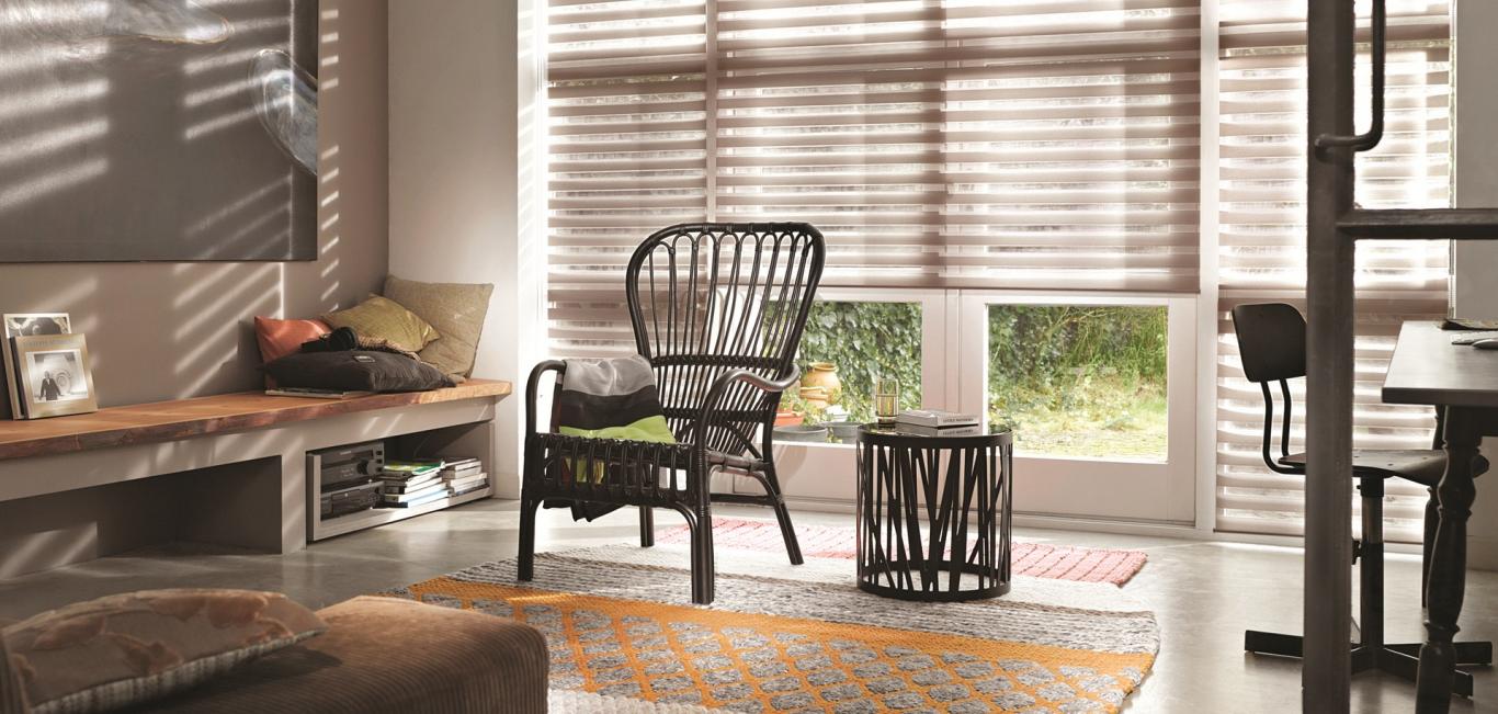 Cortinas para living- Cortina Twinline HunterDouglas